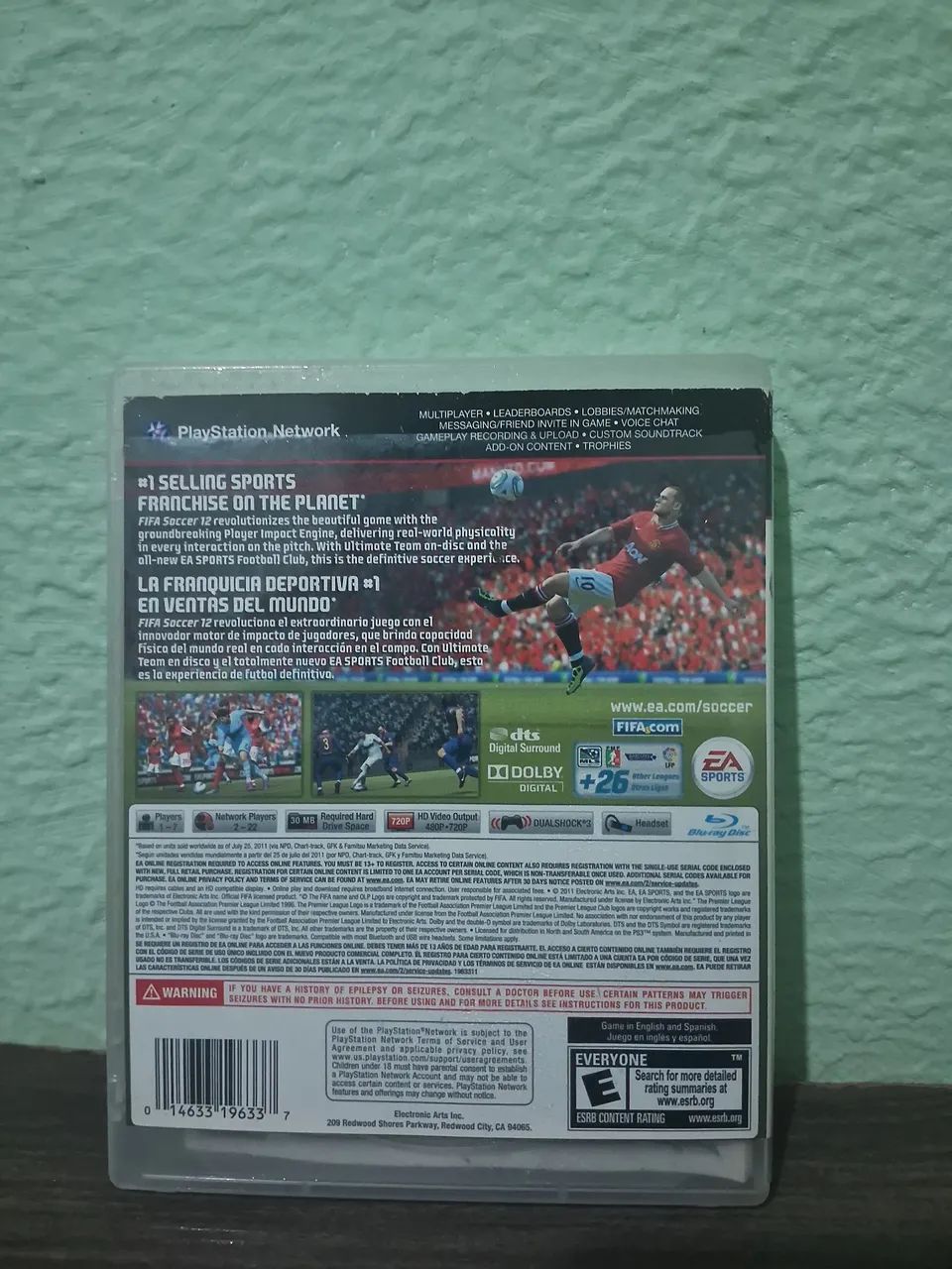 FIFA Soccer 12 PS3(Exclusivo)- Completo com Caixa e Manual - Foto 2