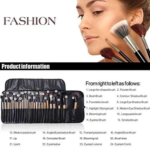 24 pincel para maquiagem profissional - Foto 3