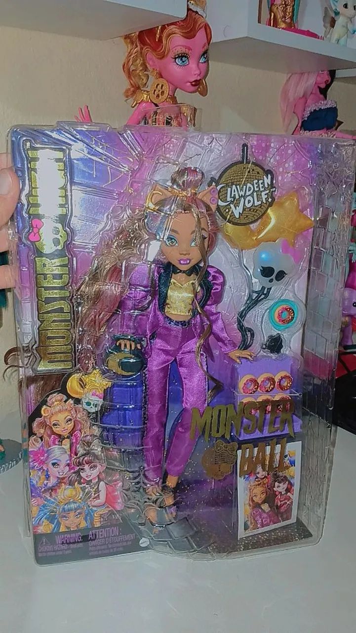 Boneca monster high Clawdeen monster ball - Foto 2