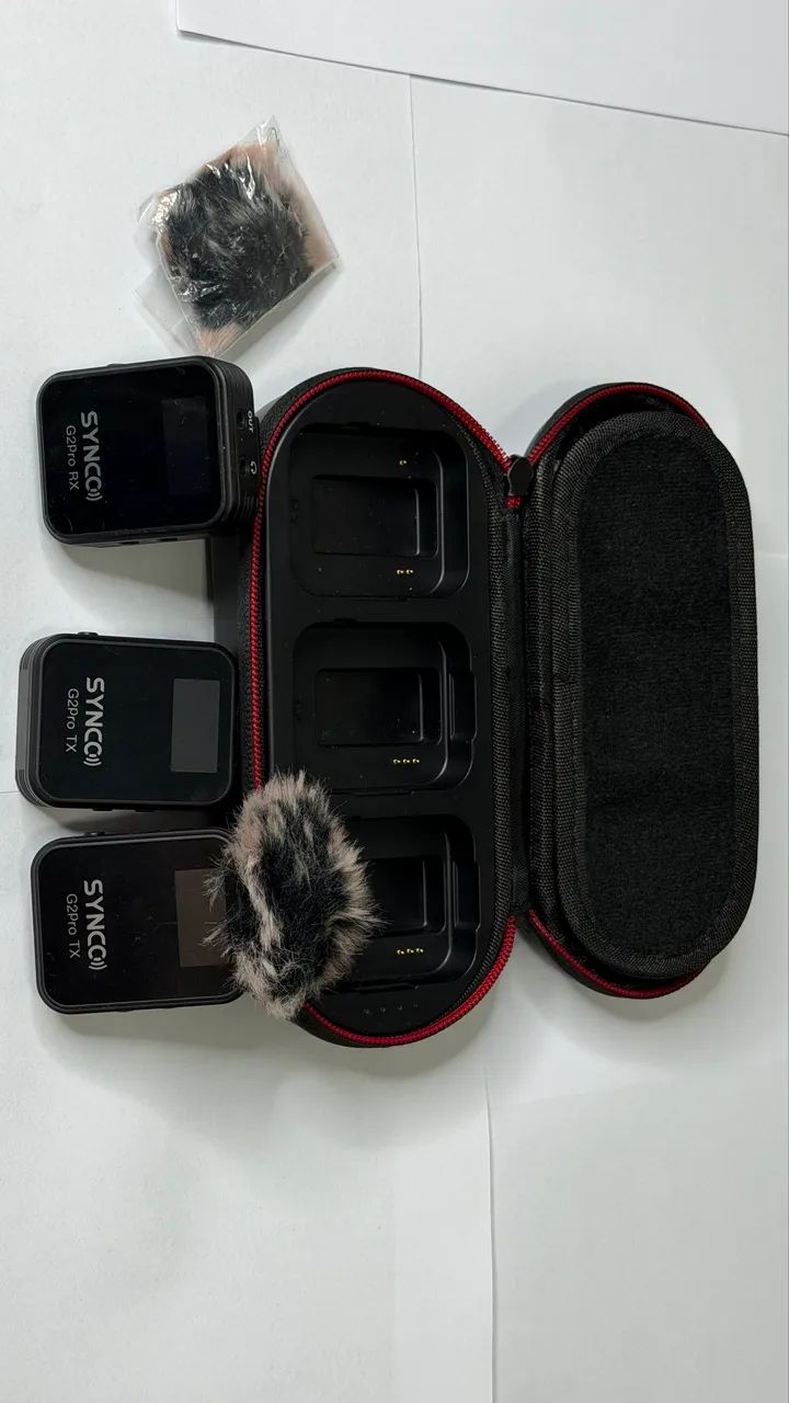 Microfone Lapela Duplo Sem Fio Synco G2-a2 Pro