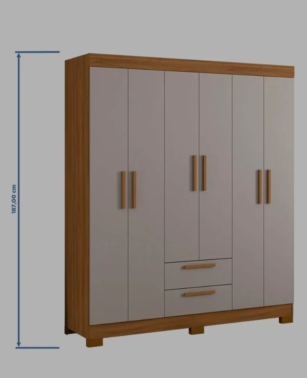 Guarda roupa 6 portas - Foto 3