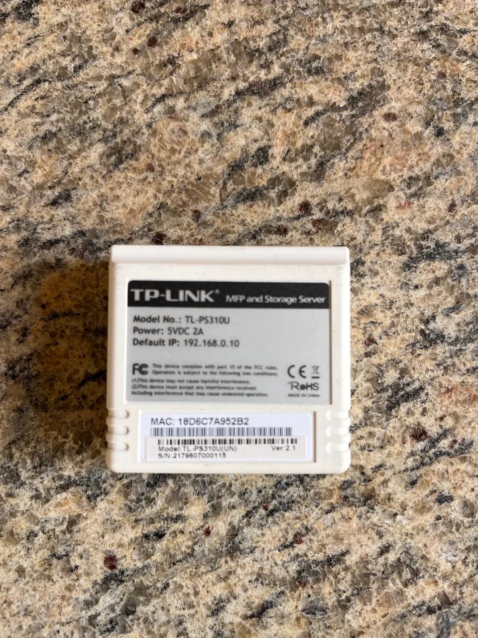 USP Tp-Link Print Server  - Foto 2