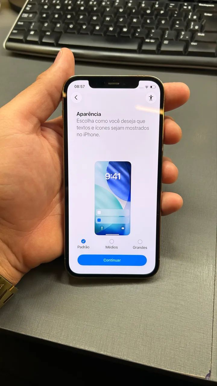 iPhone 12 Pro Dourado - 128 tb - Sem arranhões  - Foto 5