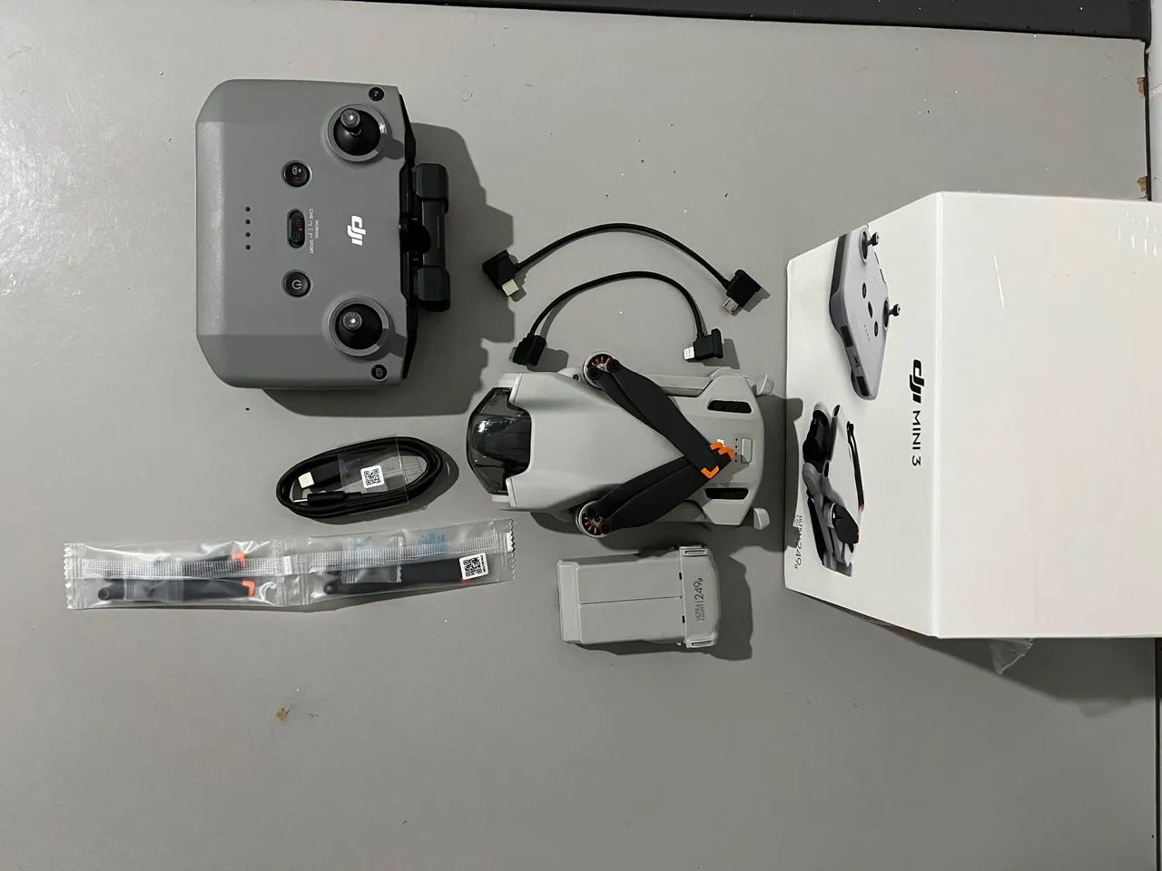 Drone mini 3 Dji com uma bateria  - Foto 2
