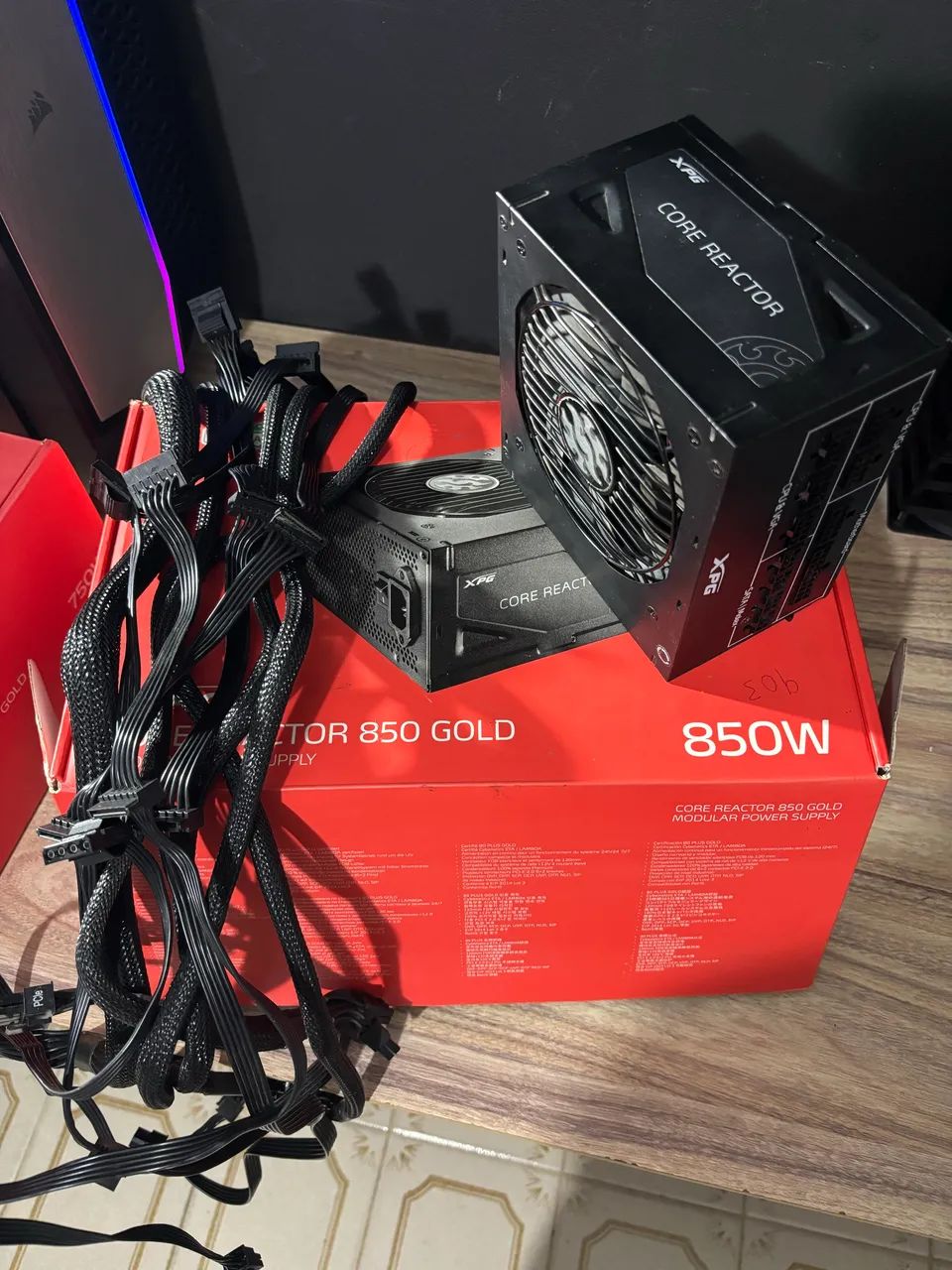 Fonte XPG core reactor Gold 850w Full modular 