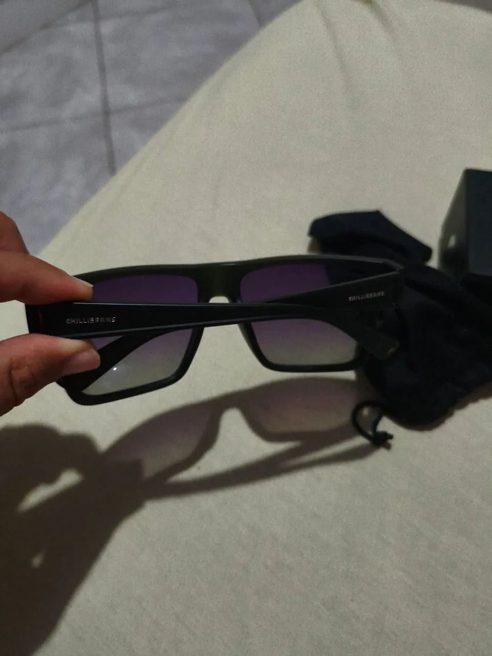 Óculos masculino ChilliBeans com lentes poralizadas  - Foto 2