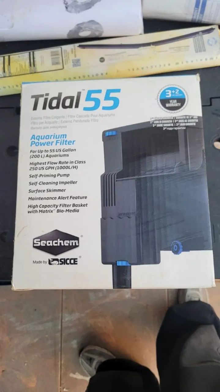 Filtro Tidal 55 seminovo  - Foto 3