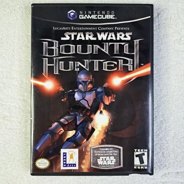 Star Wars Bounty Hunter Original Completo Nintendo Gamecube - Com Card