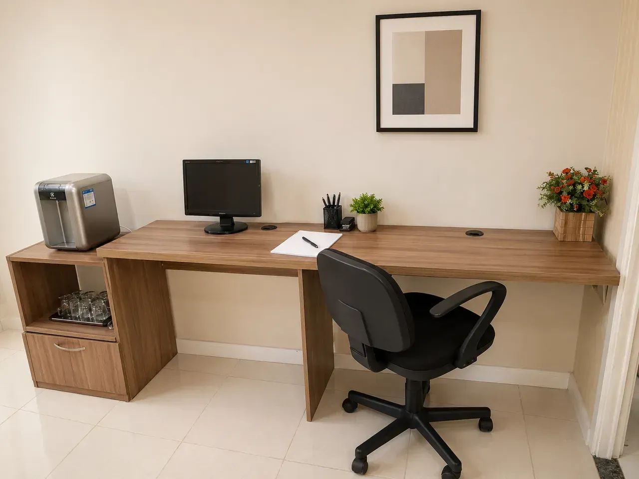 Sala Comercial Mobiliada para Aluguel  Edifício São Luís Offices  Areinha - Foto 4