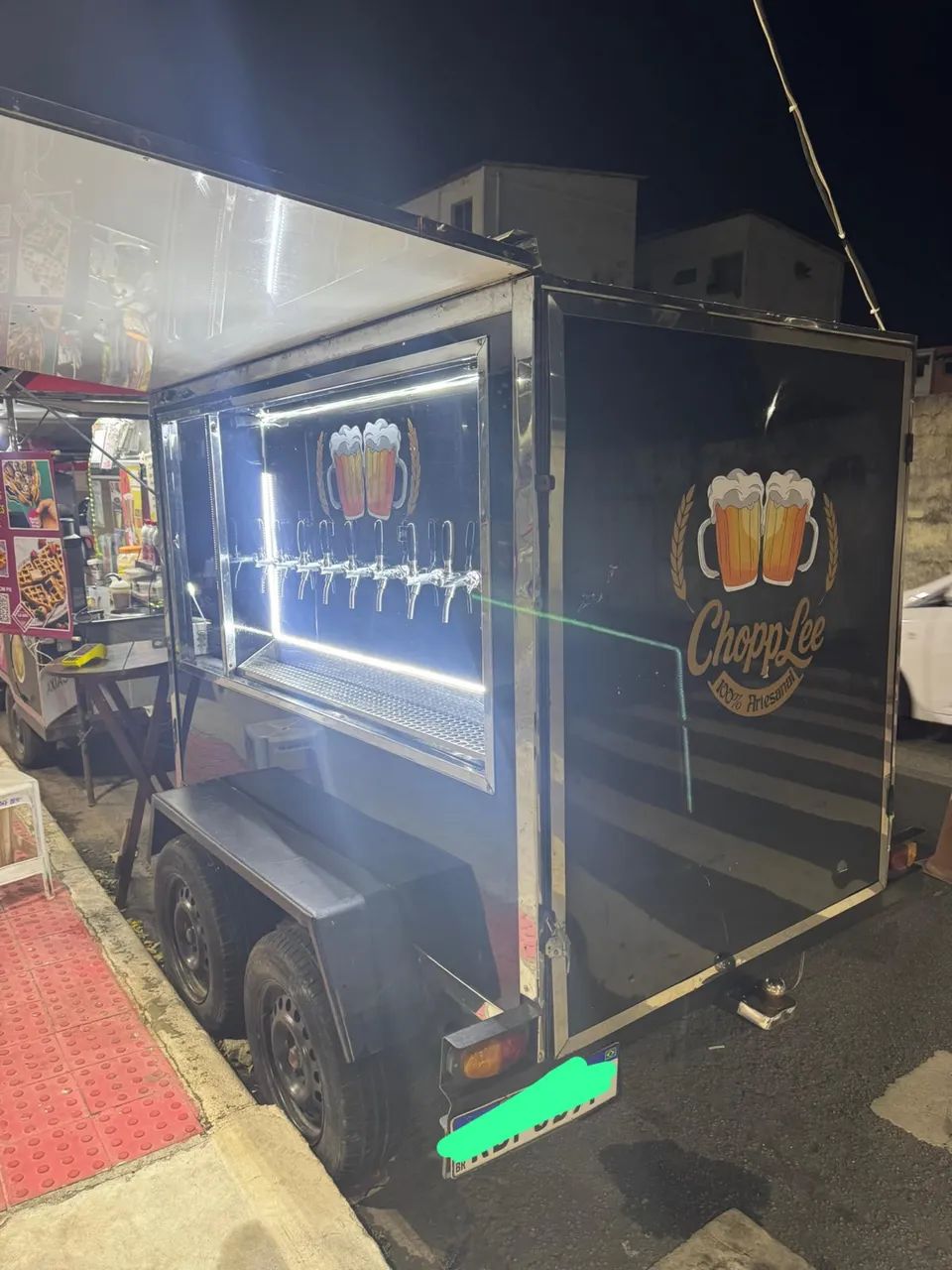 Carrocinha de chopp + câmera fria 