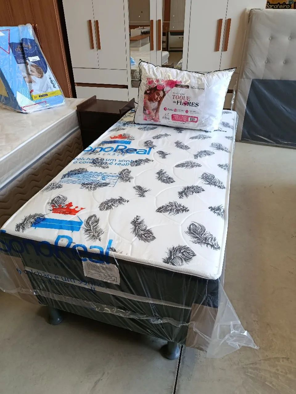 Cama unibox solteiro em super oferta 