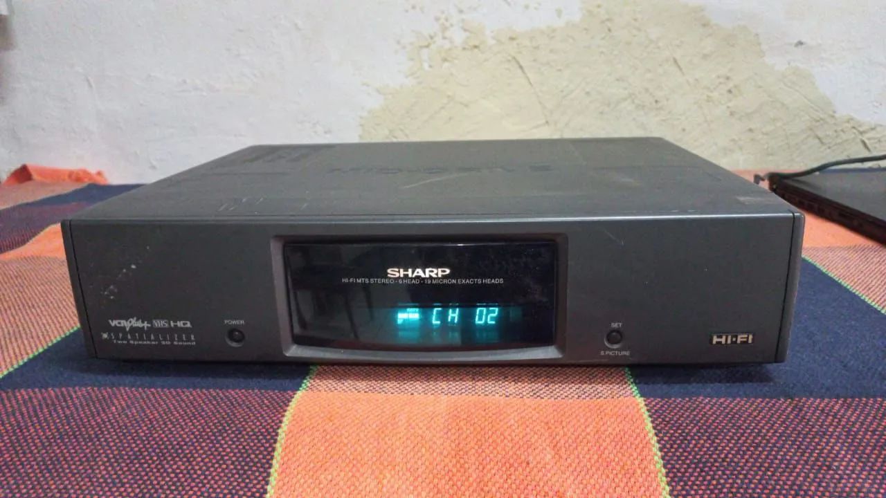 Video cassette sharp defeito  - Foto 2