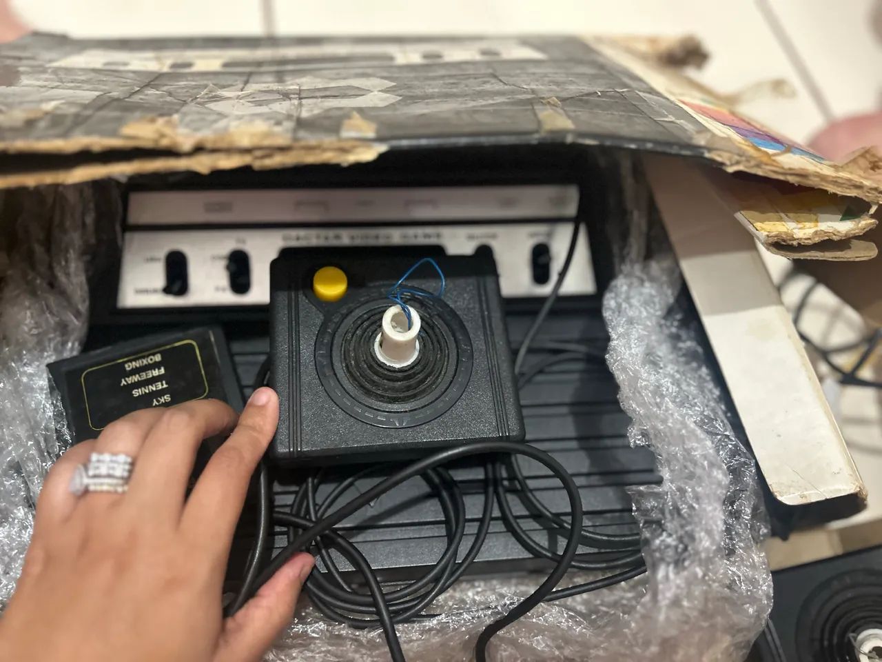 Antigo Atari Dactar vídeo game  - Foto 3