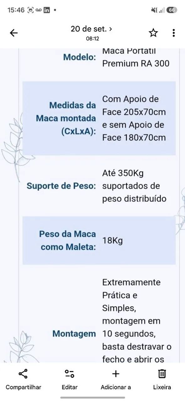 Maca de massoterapia  - Foto 2