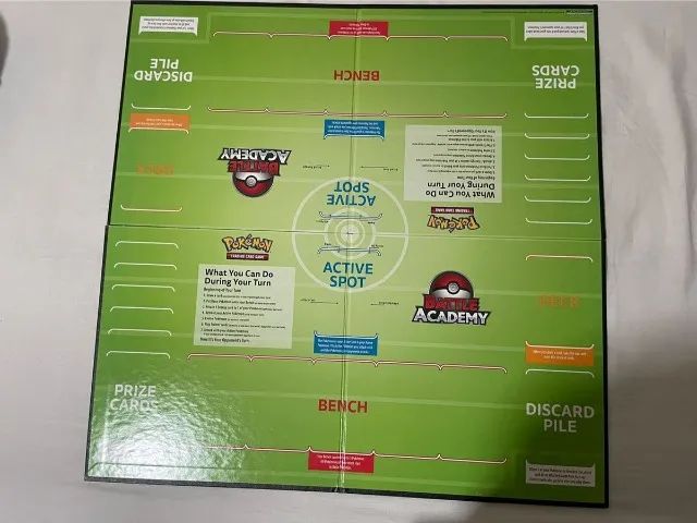  tabuleiro de jogo do pokémon tcg battle academy.