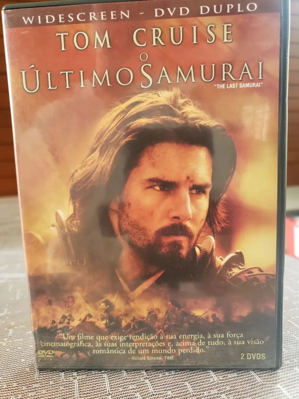 DVD duplo do filme O Último Samurai 