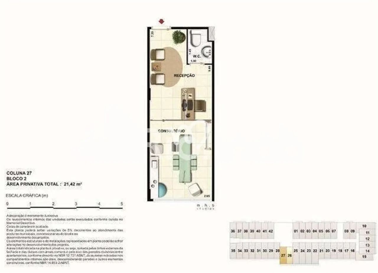 Sala 21m² vazia -Jacarepaguá - Foto 3