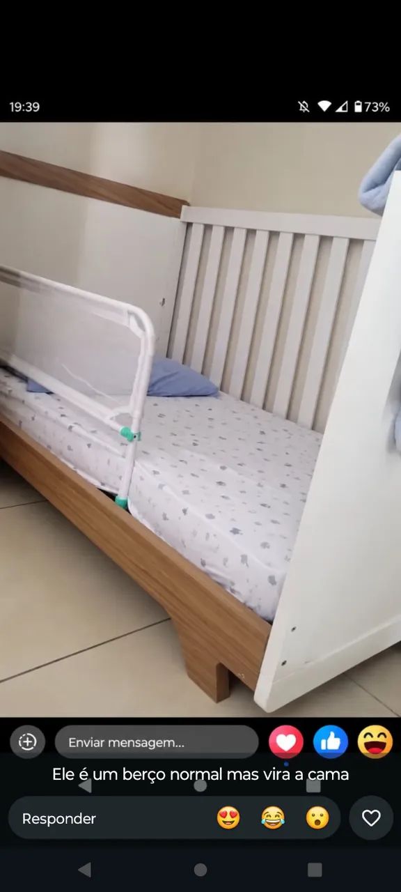 Berço de bebê  - Foto 2