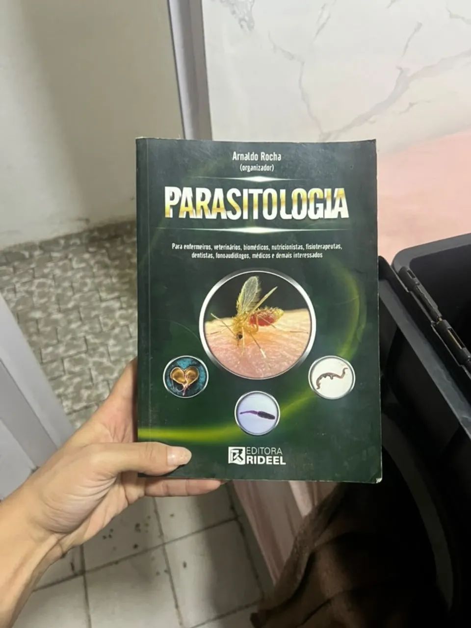 Parasitologia Arnaldo Rocha Editora Rideel