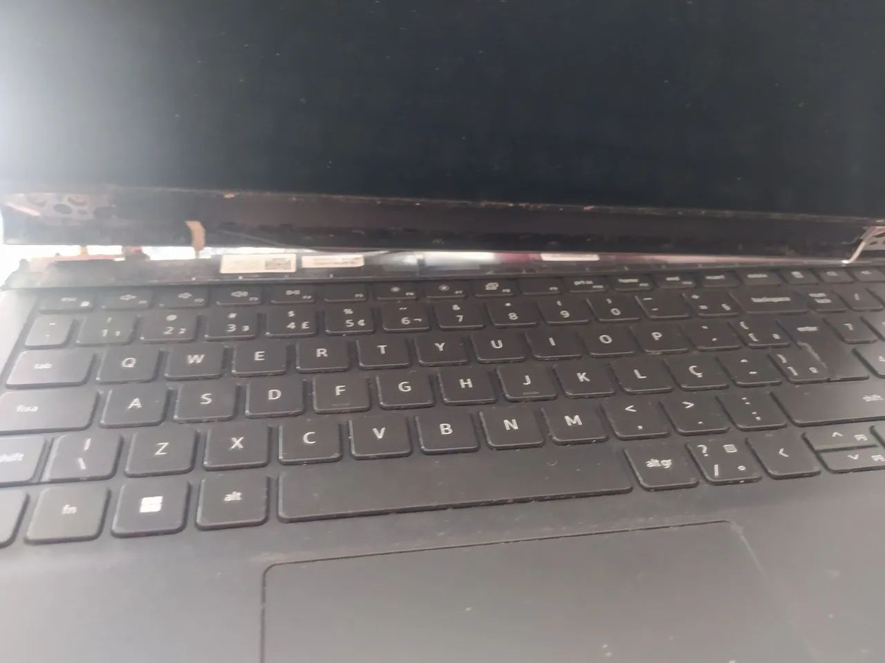 Vendo notebook com defeito 