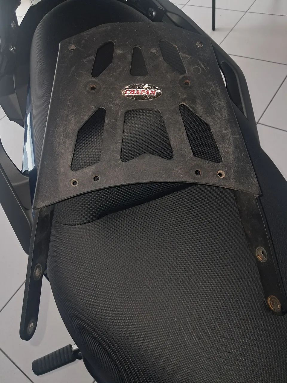 Bagageiro Suporte Bau Kawasaki Versys 650 - 2015 - Chapam