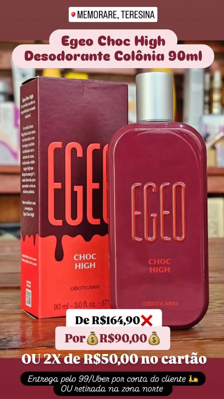 Egeo Choc High Oboticario 