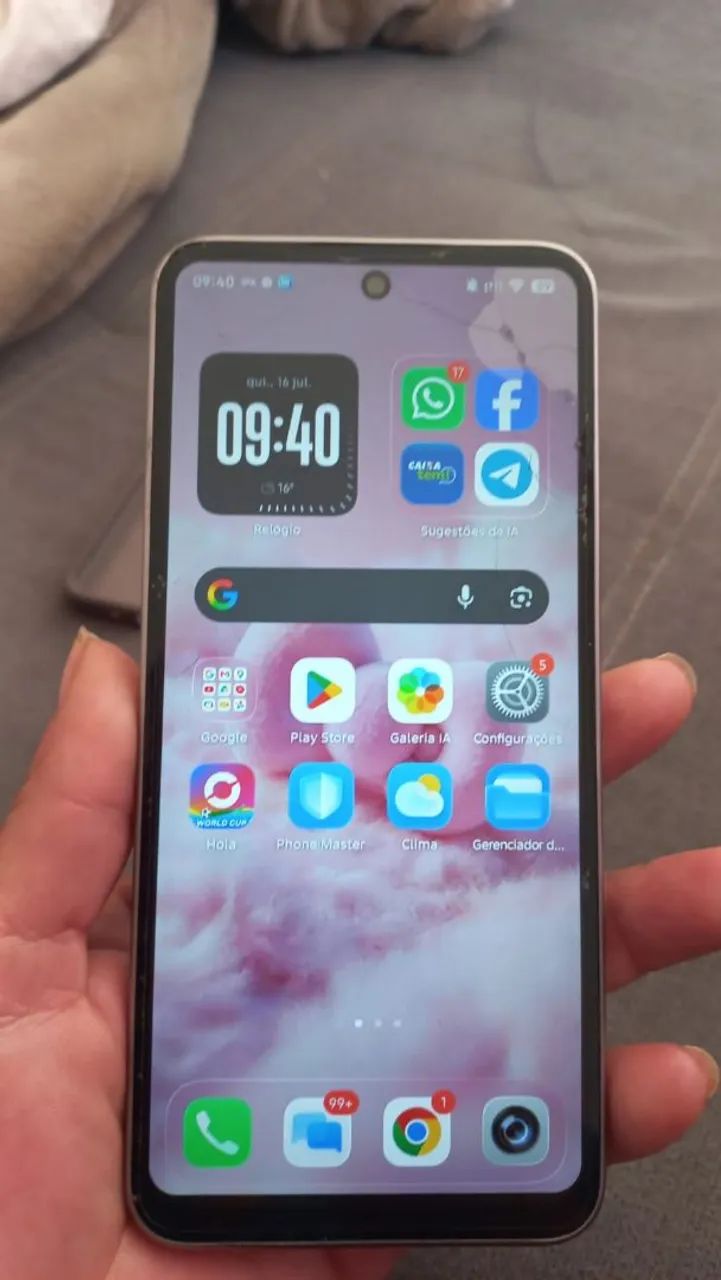 Vendo celular com 3 meses de Uso, apenas pelicula trincada