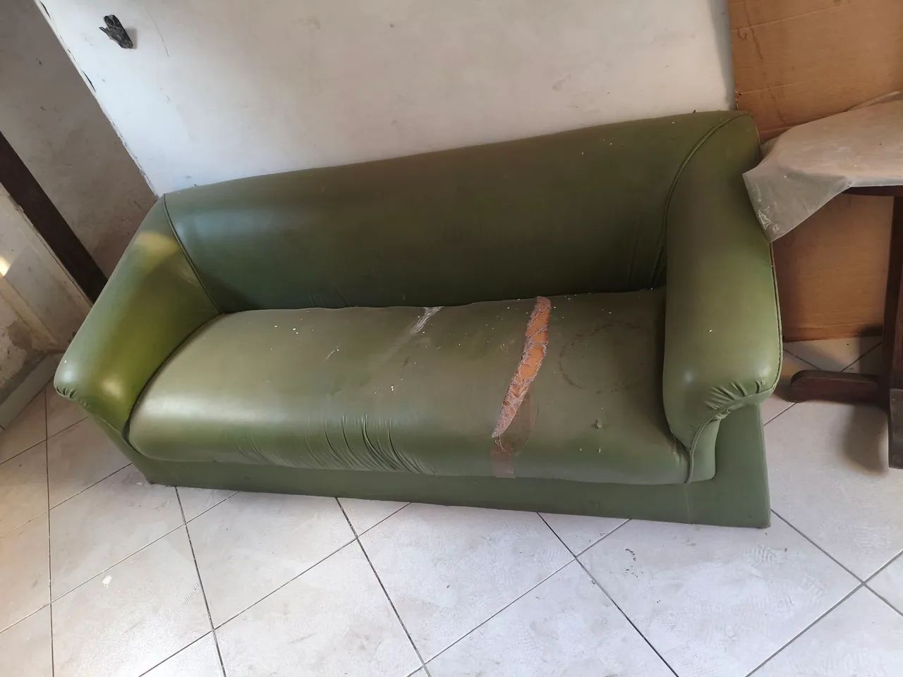 Sofa 3 lugares doacao - Foto 2