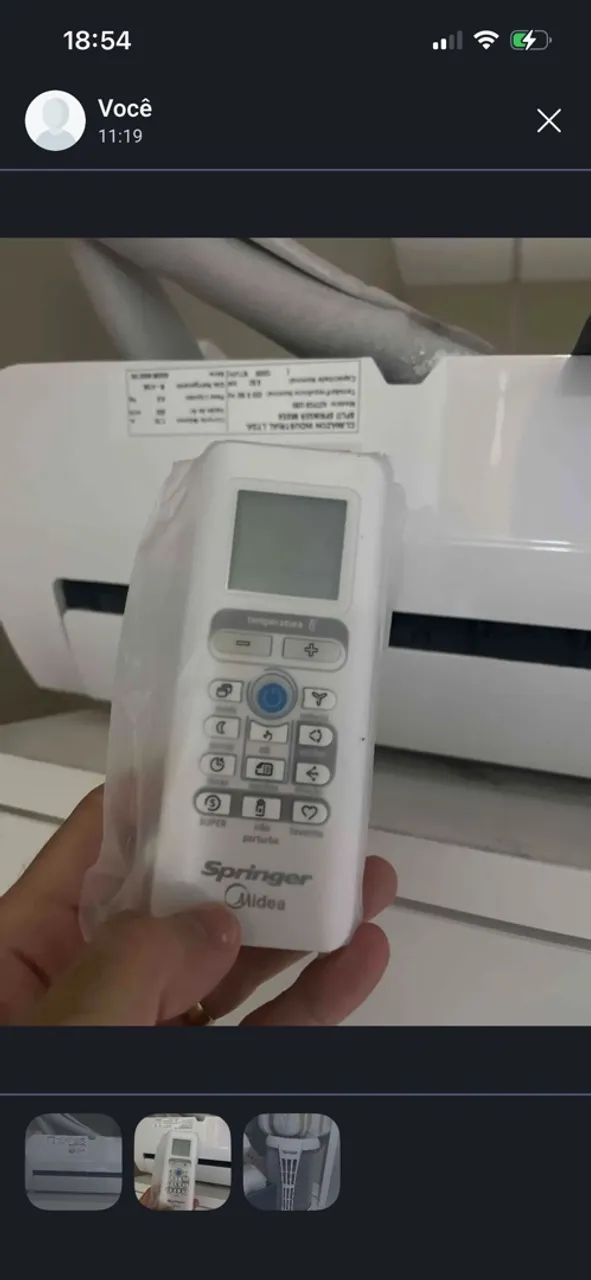 Ar condicionado Split Springer Midea 12000btus  - Foto 2