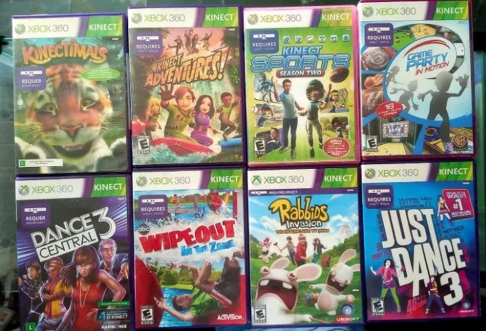 Kit com 8 Jogos do Xbox 360 Original - Jogos de Vídeo Game