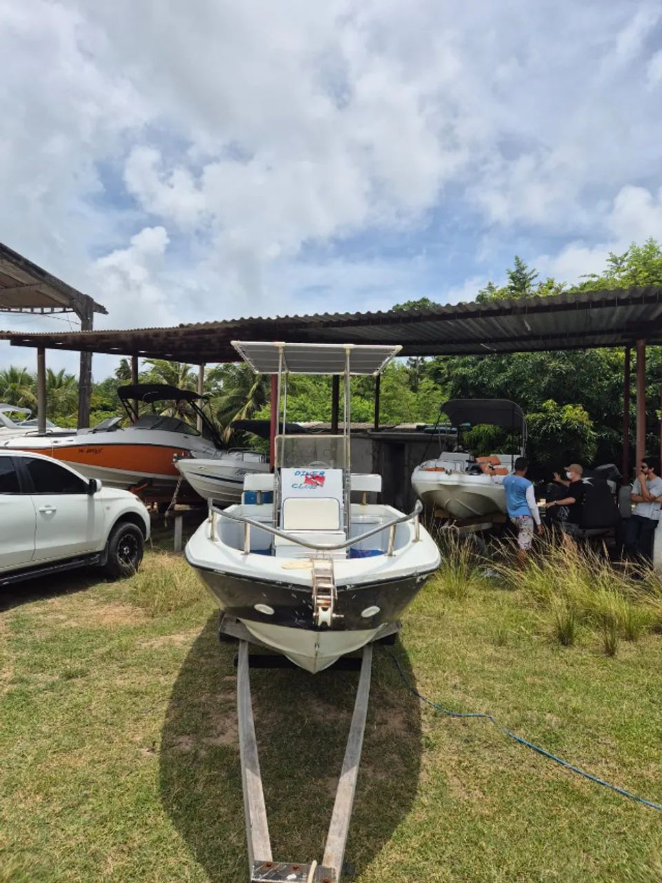 lancha 16 pés com motor 60 hp-4t - yamaha - Foto 5