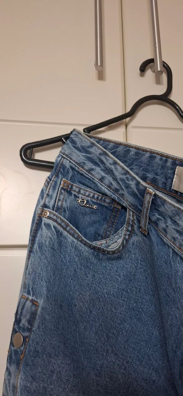 Calça jeans Clariá usada 1x  - Foto 2