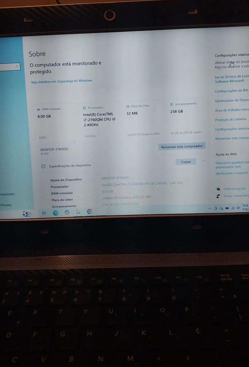 Notebook intel core i7 - Foto 5