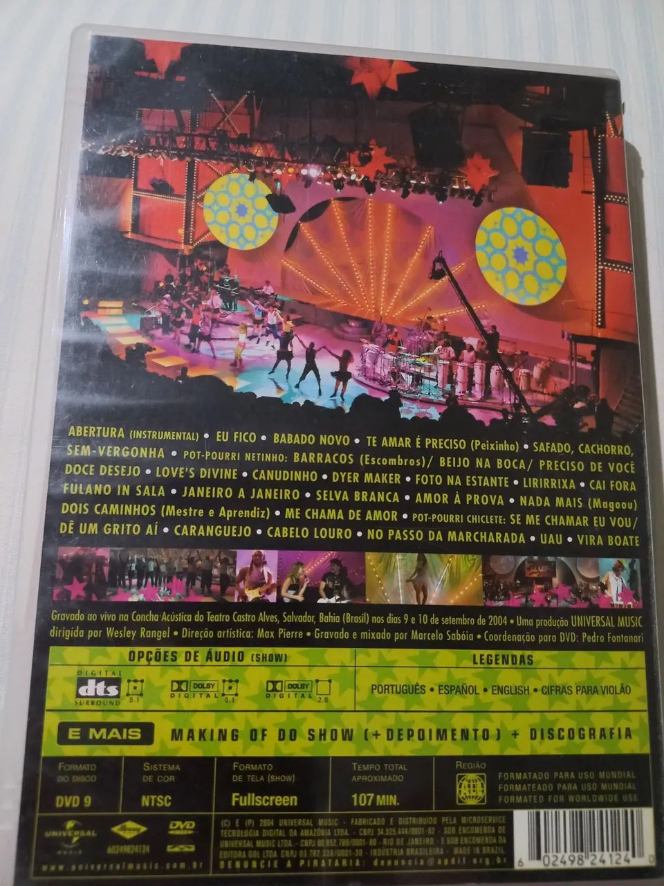 DVD Babado Novo - Ao Vivo em Salvador (Cláudia Leitte) - Original - Foto 2