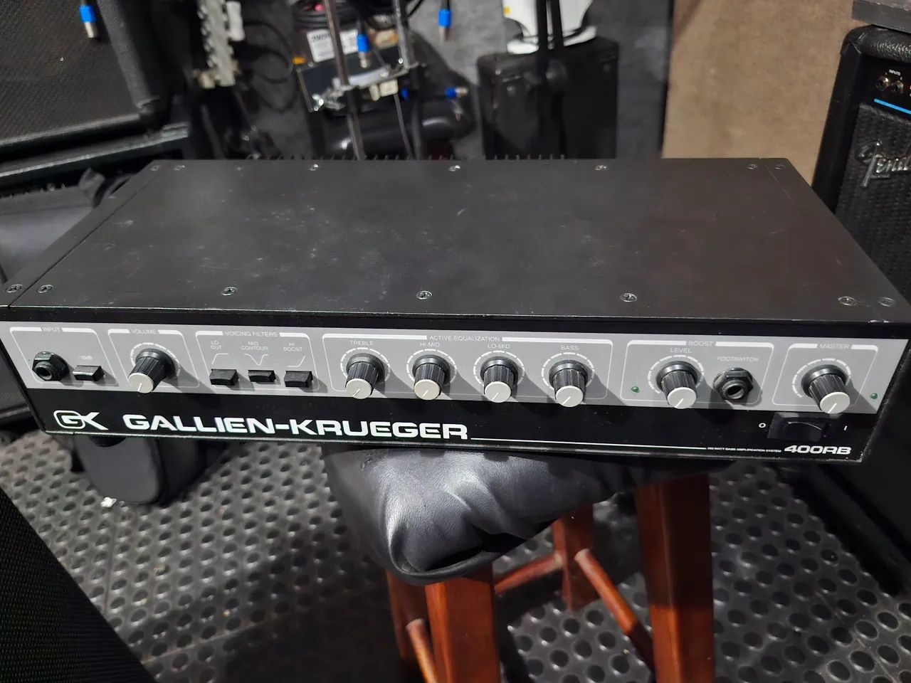 Amplificador Gallien kruegger Gk400 novíssimo  - Foto 4