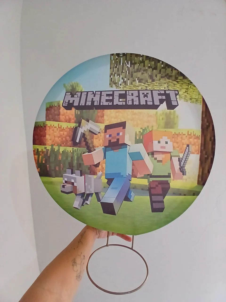 Painel minecraft 