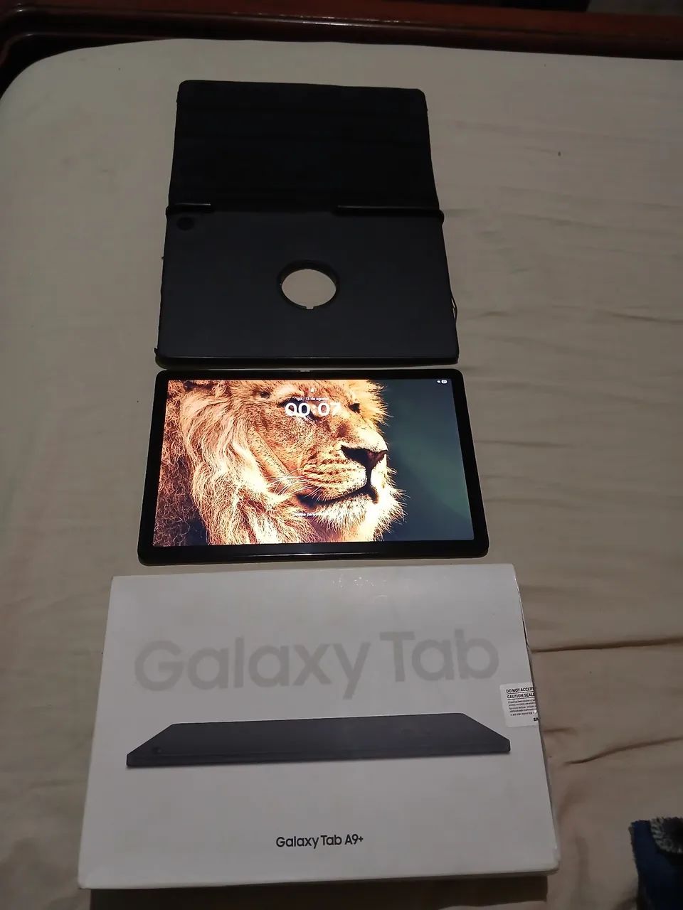 Galaxy tab a9+ 64gb caixa e nota fiscal vendo ou troco por notebook  - Foto 2