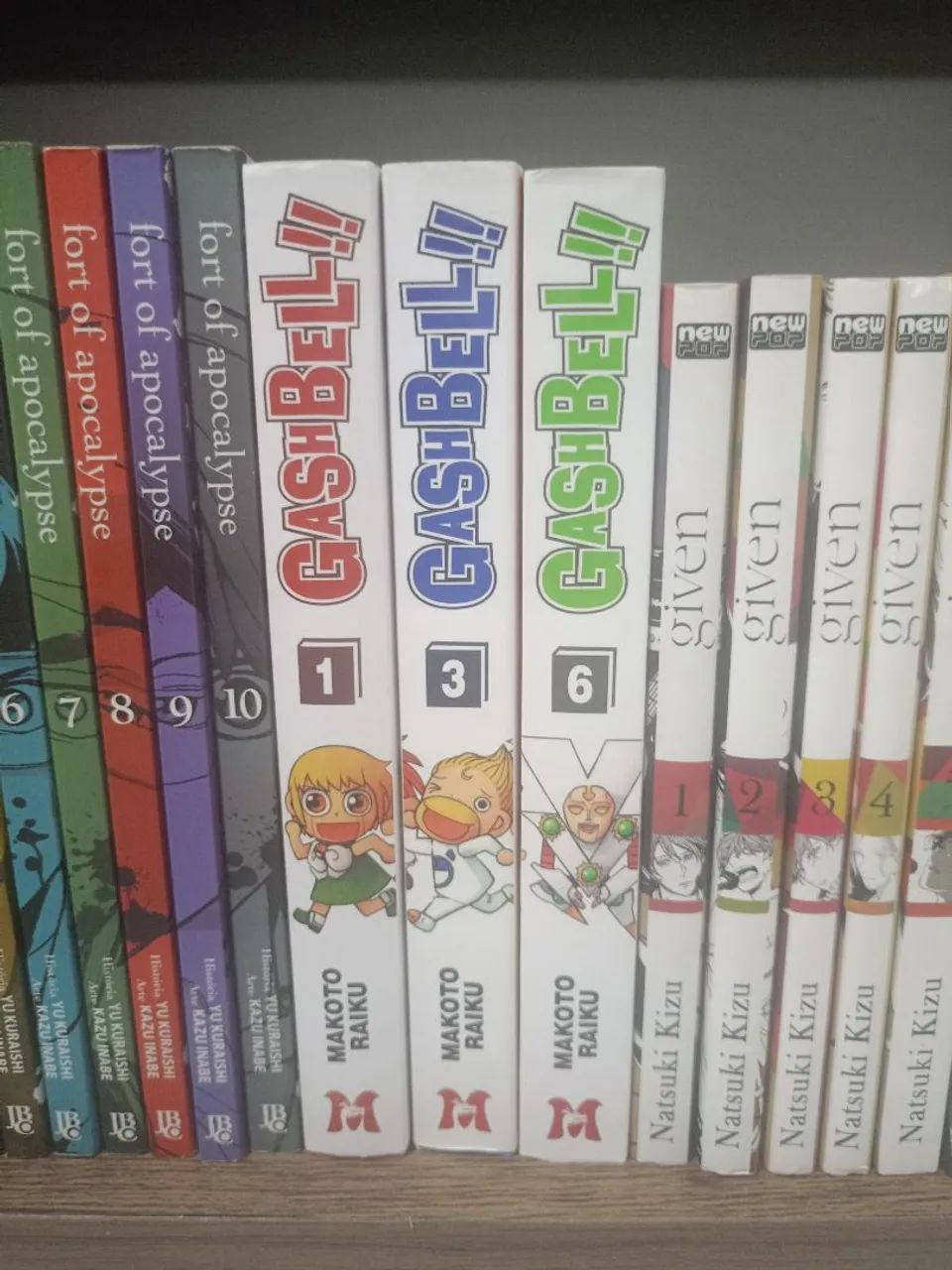 Mangá Gashbell vol 1, 3 e 6 - Foto 3