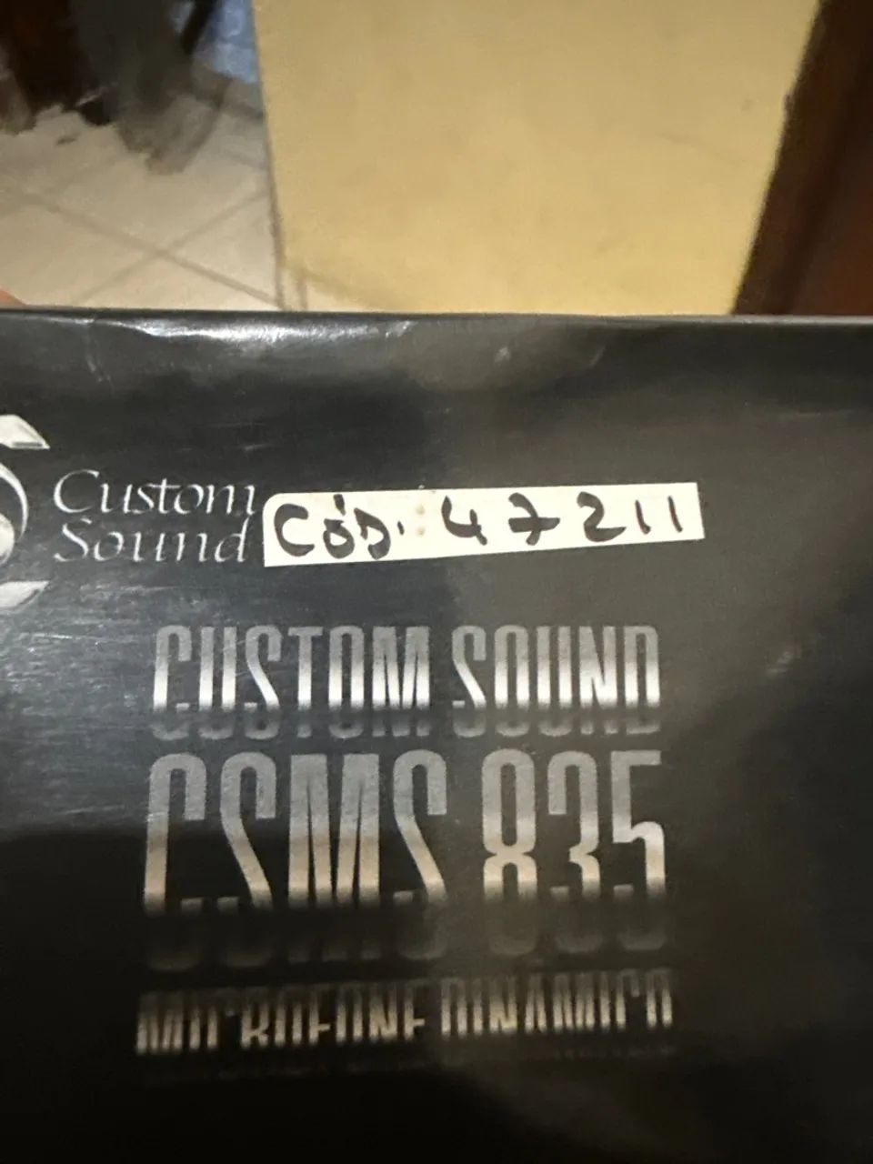 Microfone Custom Sound Csms 835  - Foto 5