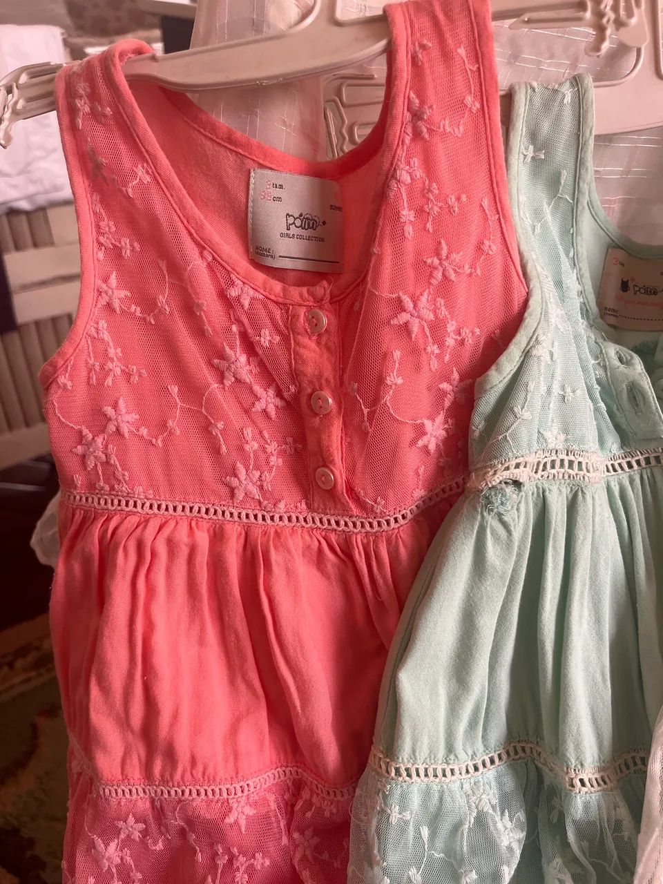 Vestidos infantis lote com 3 unidades  - Foto 5