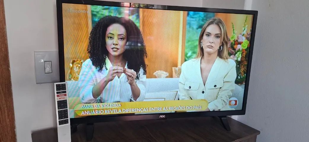Smart TV HD 32" AOC + BRINDE - Foto 4