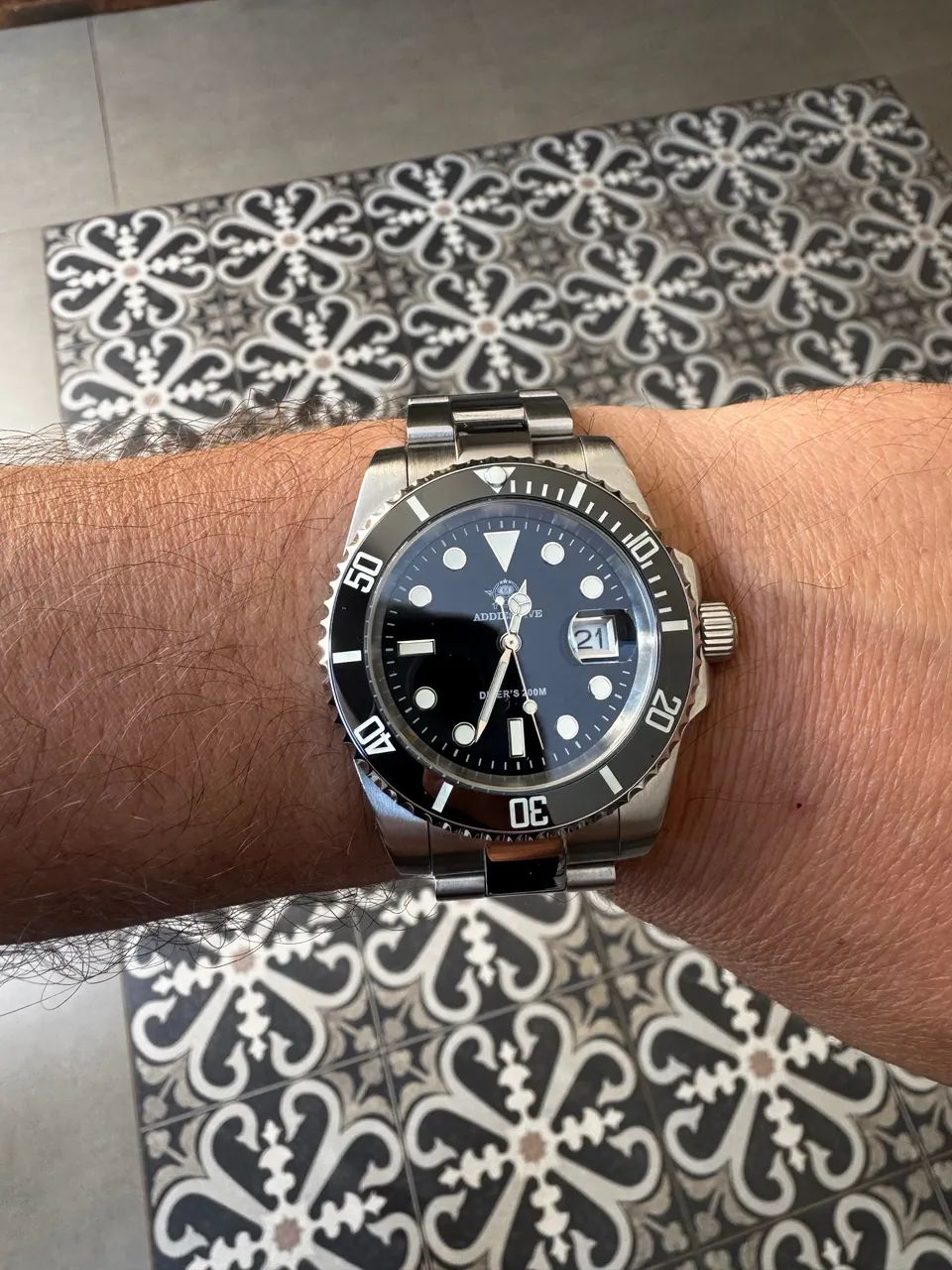 Relógio Addiesdive Diver 41mm