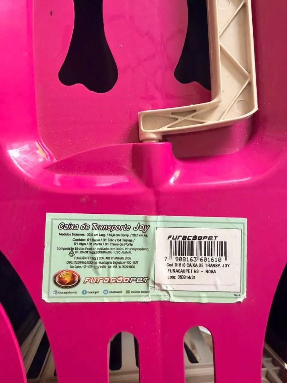 Caixa de transporte para PET n3 - Rosa - Foto 4
