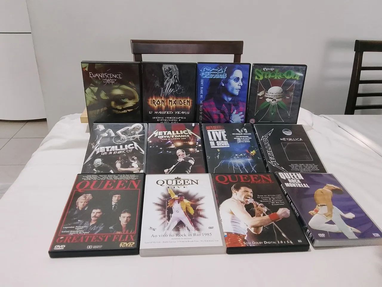 DVDs musicais de coleção para colecionadores 