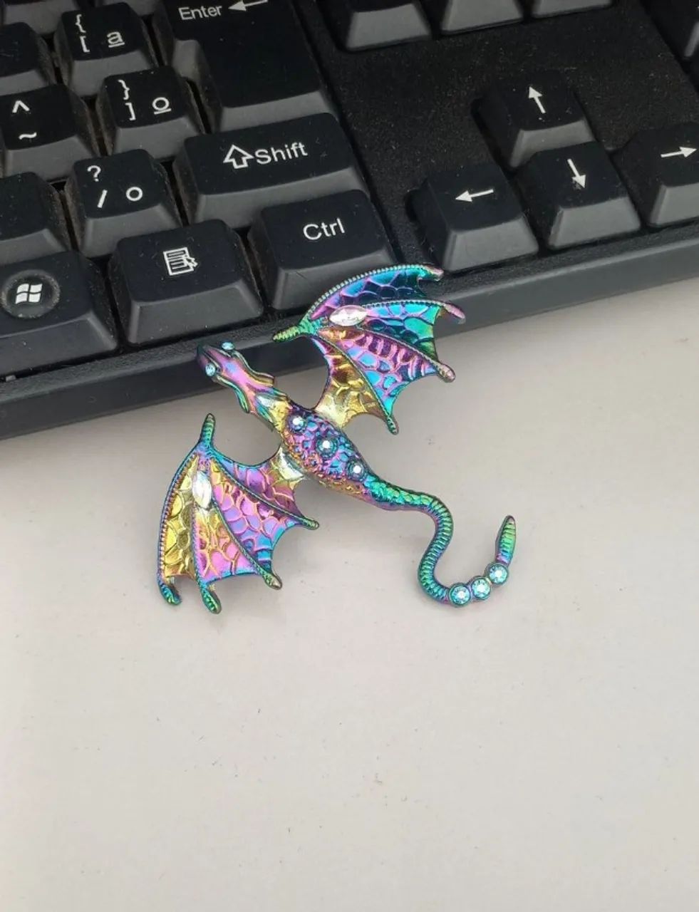Broche de Dragão Colorido (novo) - Foto 4