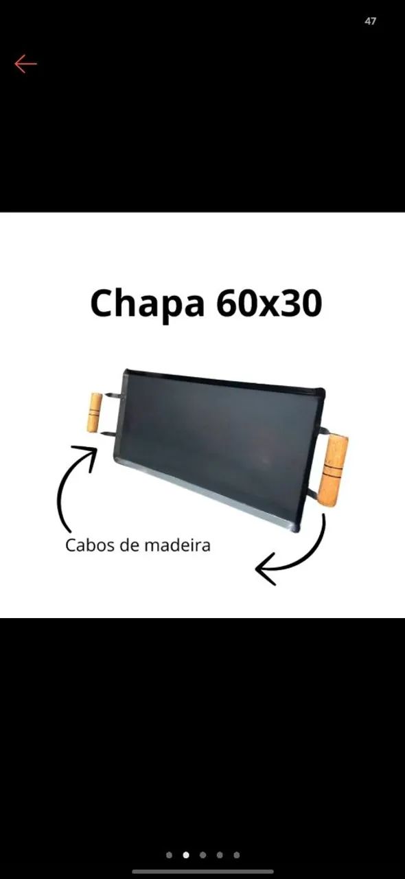 Chapa para fogão 