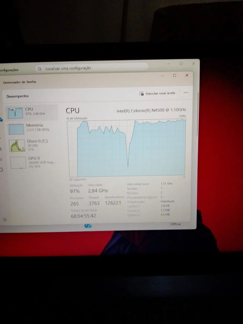 ? NOTEBOOK ASUS VIVOBOOK - R$ 1.800 - Foto 3