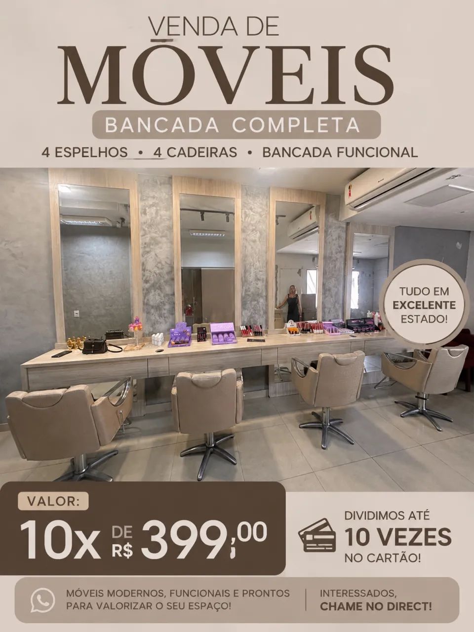 Móveis para salão  - Foto 2