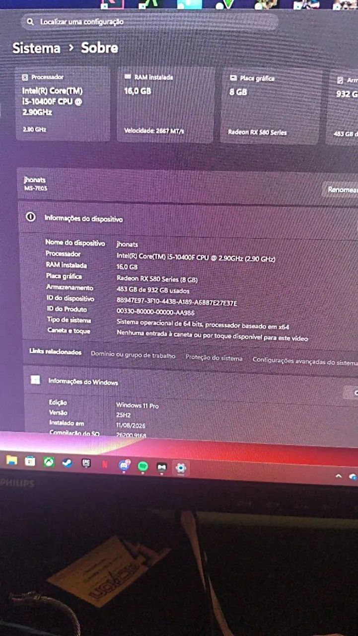 PC GAMER TROCO EM PS5 - Foto 4