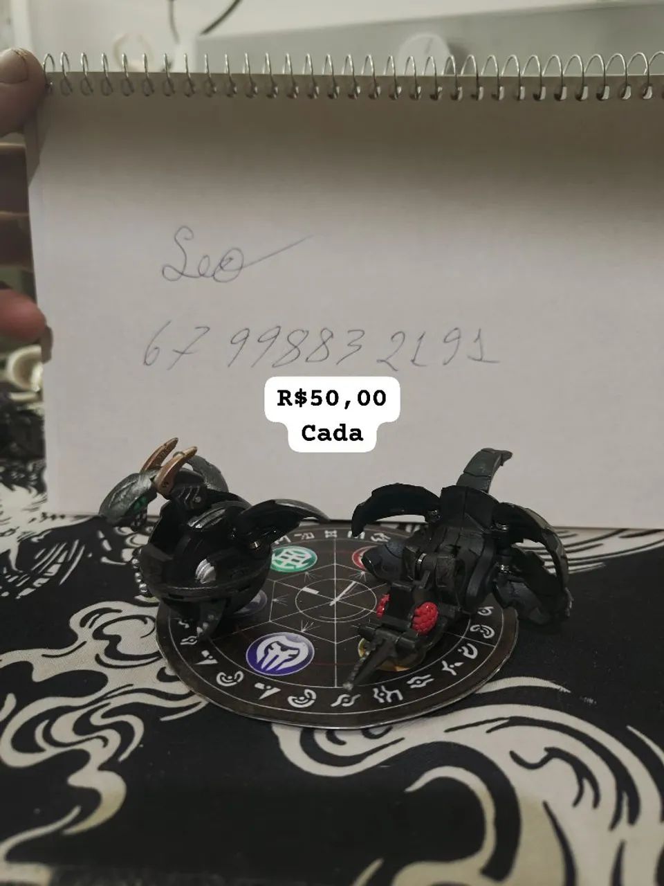 Lote Bakugan e unidade 
